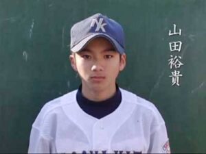 野球少年の山田裕貴